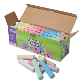 Pacon PACAC1752 Sidewalk Chalk 52 Pcs Assrtd Colors