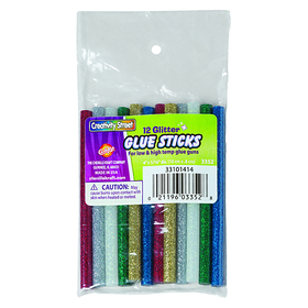 Pacon PACAC3352 12Pk Hot Glitter Glue Sticks
