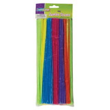Creativity Street PACAC711004 Jumbo Stems Hot Assorted Colors, 100 Pieces