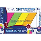 Ghostline PACCAR12097 Poster Board Kit Assrtd Colors 13Pk