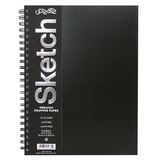 UCreate PACCAR37088 Poly Cover Sketch Book Heavyweight, 12In X 9In 75 Sheets