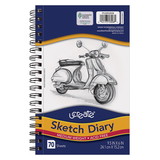 UCreate PACCAR53008 Sketch Diary Medium Weight 9.5X6, 70 Sheets