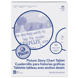 Pacon PACMMK07430 Chart Tablet 24X32 1.5In Ruled - Picure Story