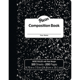 Pacon PACMMK37101 Composition Notebook 100 Ct - 9.75 X 7.5