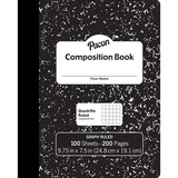 Pacon PACMMK37103 Composition Book Black Marble, 100 Sheets