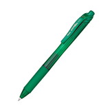 Pentel PENBL107D-12 Energel X Green 0.7Mm, Retractable Liquid Gel Pen (12 EA)