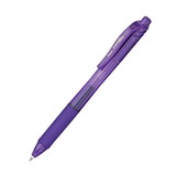 Pentel PENBL107V-12 Energel X Violet 0.7Mm, Retractable Liquid Gel Pen (12 EA)