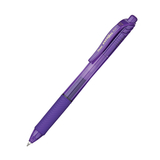 Pentel Of America PENBL107V Energel X Violet 0.7Mm Retractable Liquid Gel Pen