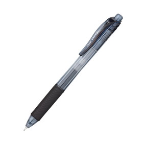 Pentel PENBLN105A-12 Black 0.5Mm Retractable, Liquid Gel Pen (12 EA)