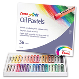 Pentel Of America PENPHN36 Pentel Oil Pastels 36 Ct
