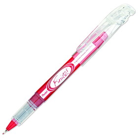 Pentel PENSD98B Pentel Finito Red Porous Point Pen, Extra Fine Point