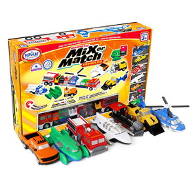 POPULAR PLAYTHINGS PPY60314 Magnet Mix Match Vehicles Deluxe 2