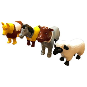 Popular Playthings PPY62001 Magnetic Mix Or Match Farm Animals