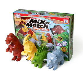 Popular Playthings PPY62010 Magnetic Mix Or Match Dinosaurs