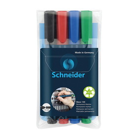 Schneider PSY113094 130 Markers Assorted Colors, Schneider Maxx
