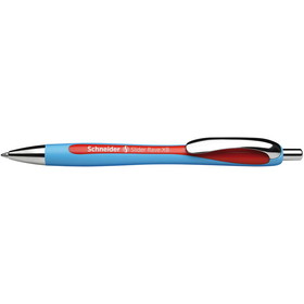 Schneider PSY132502 Schneider Red Slider Rave Xb, Retractable Ballpoint Pen