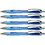 Schneider PSY132503-5 Schneider Blue Slider Rave, Xb Retractable Ballpoint Pen (5 EA)