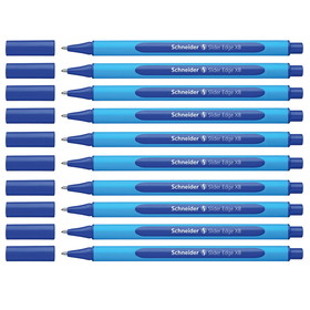Schneider PSY152203-10 Schneider Blue Slider Edge, Xb Ballpoint Pen (10 EA)
