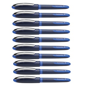 Schneider PSY183003-10 Schneider Blue One Business, Roller Ball Pen (10 EA)