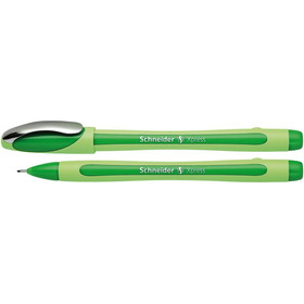 Schneider PSY190004 Schneider Green Xpress Fineliner, Fiber Tip Pen