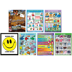 Poster Pals PSZPS38 Essential Clss Posters St 2 Spanish