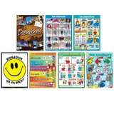 Poster Pals PSZPS57 Essential Clss Posters Set 2 French