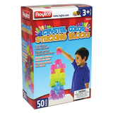 Roylco R-60310 Crystal Color Stacking Blocks