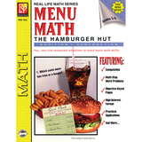 Remedia Publications REM102A Menu Math Hamburger Hut Book-1 Add & Subtract