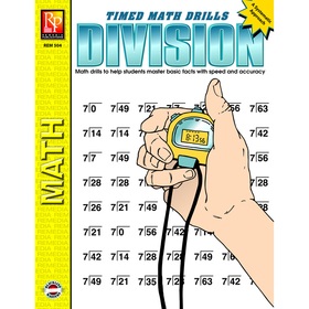 Remedia Publications REM504 Timed Math Facts Division