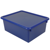 Romanoff ROM16004 Stowaway Blue Letter Box With Lid 13 X 10-1/2 X 5