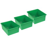 Romanoff ROM16105-3 Stowaway Letter Box Green, No Lid 13-1/8 X 10-1/2 X 5-1/4 (3 EA)