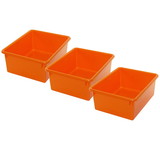Romanoff ROM16109-3 Stowaway Letter Box Orange, No Lid 13-1/8 X 10-1/2 X 5-1/4 (3 EA)