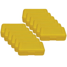 Romanoff ROM60203-12 Pencil Box Yellow (12 EA)