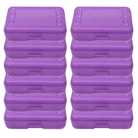 Romanoff ROM60286-12 Pencil Box Purple Sparkle (12 EA)