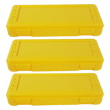 Romanoff ROM60303-3 Ruler Box Yellow (3 EA)