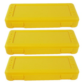 Romanoff ROM60303-3 Ruler Box Yellow (3 EA)