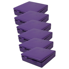 Romanoff ROM60406-6 Micro Box 4X4X1In Purple (6 EA)