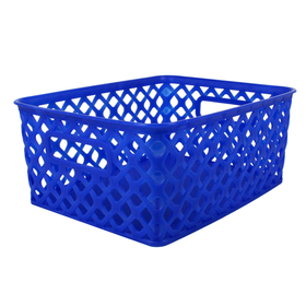 Romanoff ROM74004 Small Blue Woven Basket