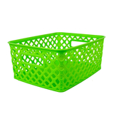Romanoff ROM74015 Small Lime Woven Basket