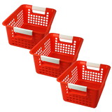 Romanoff ROM74902-3 Red Book Basket (3 EA)