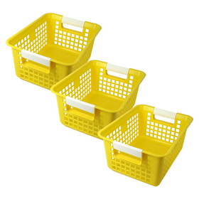 Romanoff ROM74903-3 Yellow Book Basket (3 EA)