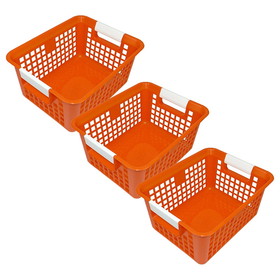 Romanoff ROM74909-3 Orange Book Basket (3 EA)