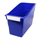 Romanoff ROM77204 Blue Shelf File With Label Holder