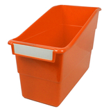 Romanoff ROM77209 Orange Shelf File With Label Holder