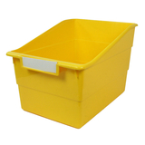 Romanoff ROM77303 Wide Yellow File With Label Holder