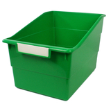 Romanoff ROM77305 Wide Green File With Label Holder
