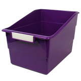 Romanoff ROM77306 Wide Purple File With Label Holder