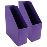 Romanoff ROM77706-2 Magazine File Purple, 9.5X3.5X11.5 (2 EA)