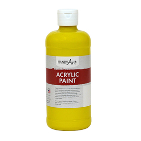 Rock Paint / Handy Art RPC101010 Acrylic Paint 16 Oz Chrome Yellow