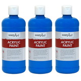 Handy Art RPC101055-3 Acrylic Paint 16 Oz Cobalt, Blue (3 EA)